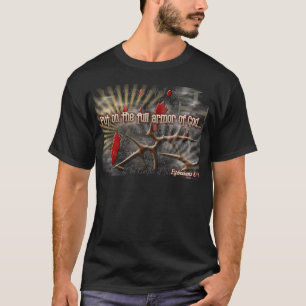 T-shirt Armadura completa do deus
