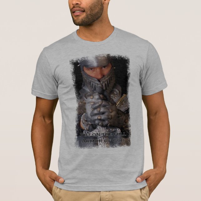 T-shirt Armadura do deus (Frente)