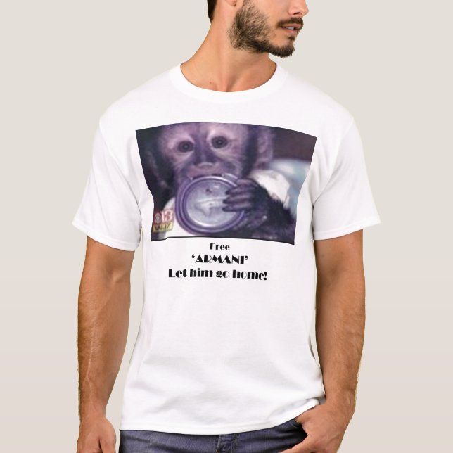 T-shirt ARMANI livre (Frente)