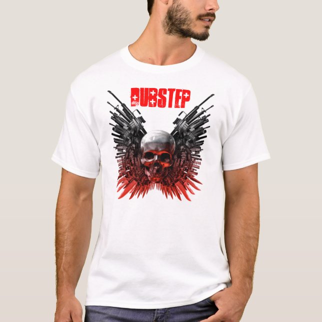 T-shirt Armas de DubStep (Frente)