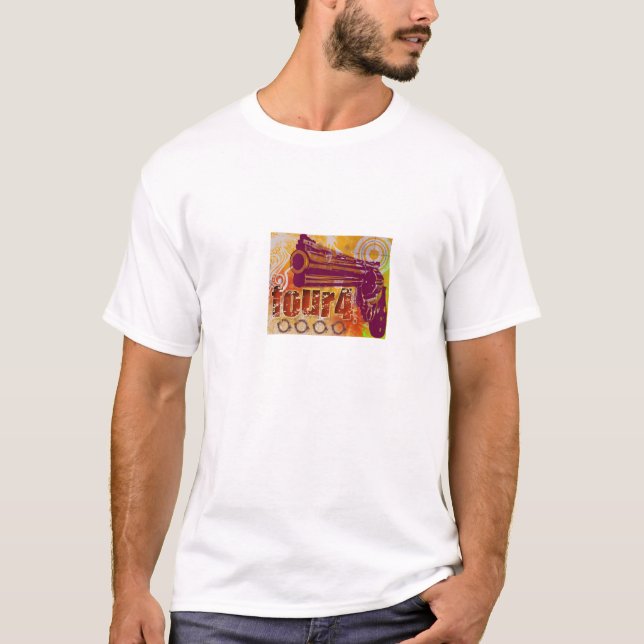 T-SHIRT ARMAS E FOUR4 (Frente)