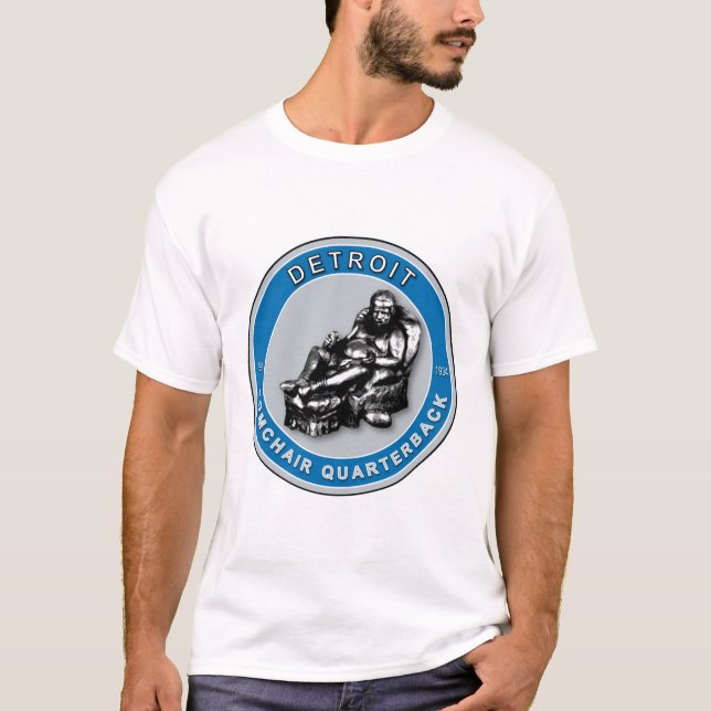 T-shirt ARMCHAIR QB - Detroit (Frente)