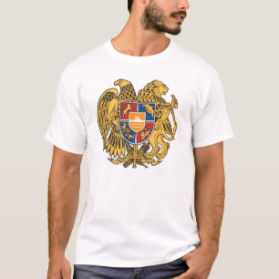 T-shirt arménio da brasão