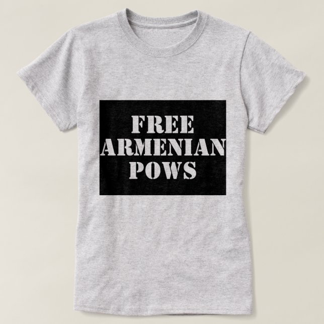 T-Shirt Armênio Livre (Frente do Design)