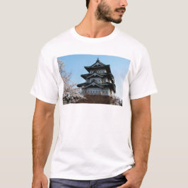 T-shirt Arquitetura de Construções de Castelo do Japão His