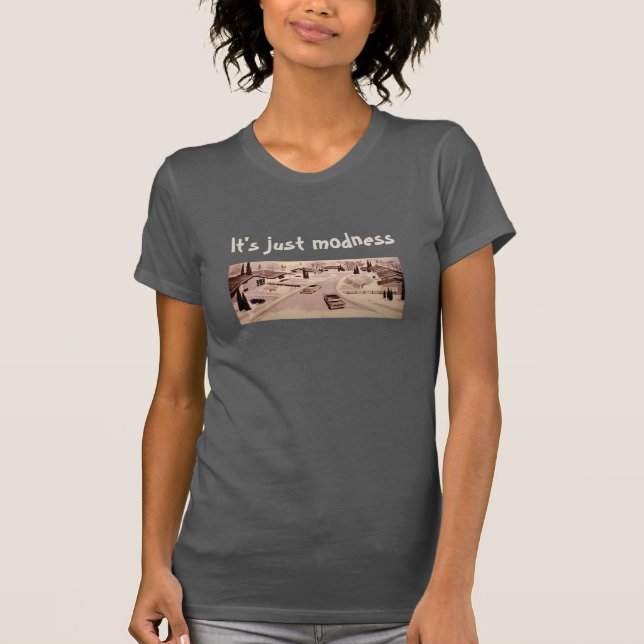 T-shirt Arquitetura moderna do Midcentury (Frente)