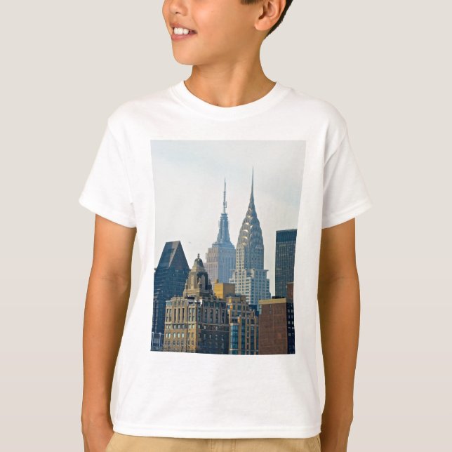 T-shirt Arranha-céus de New York (Frente)