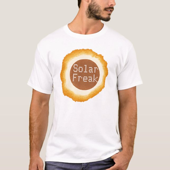 T-shirt arrepiante solar (Frente)