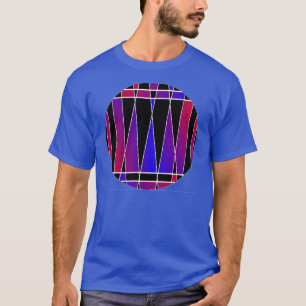 T-shirt Art Deco "Fraturado" por Kenneth Yoncich