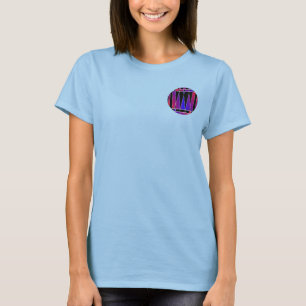 T-shirt Art Deco "Fraturado" por Kenneth Yoncich