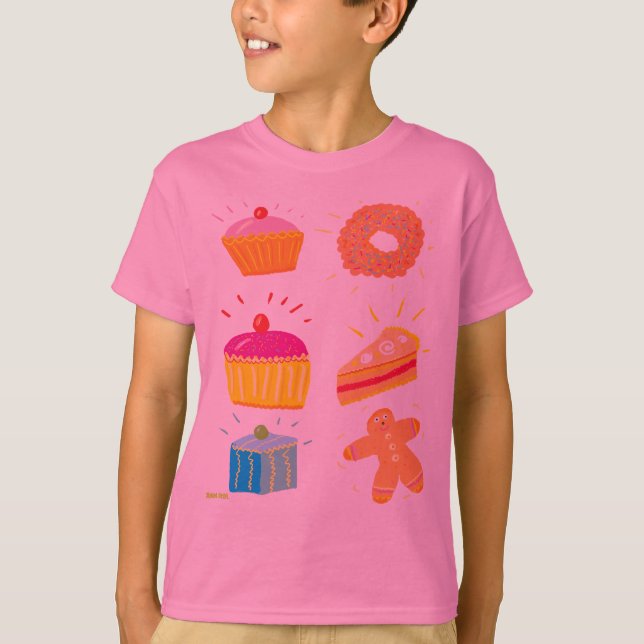 T-shirt Art T-Shirt: Swetheart Cakes (Frente)