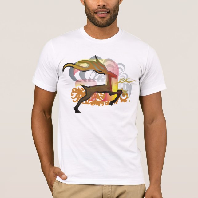 T-shirt Arte abstracta (Frente)