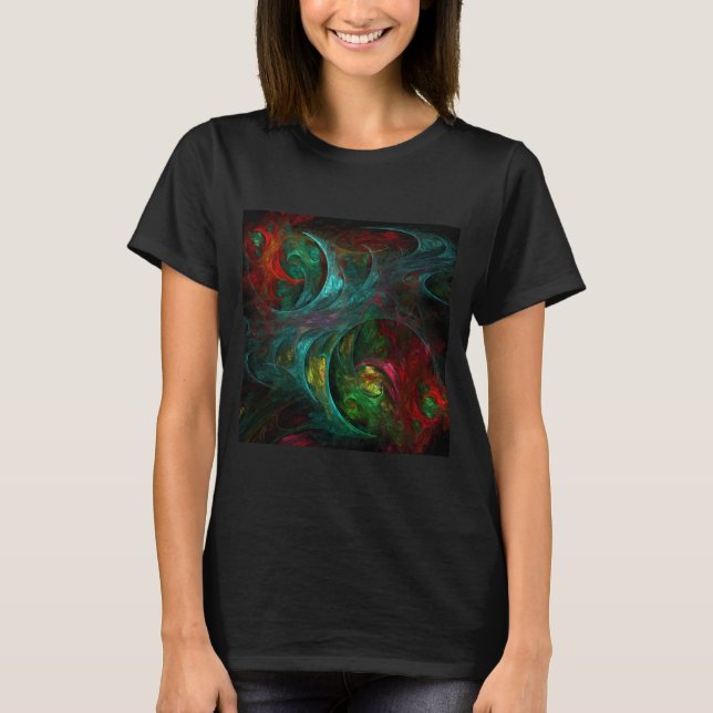 T-shirt Arte Abstrata Genesis Nova (Frente)
