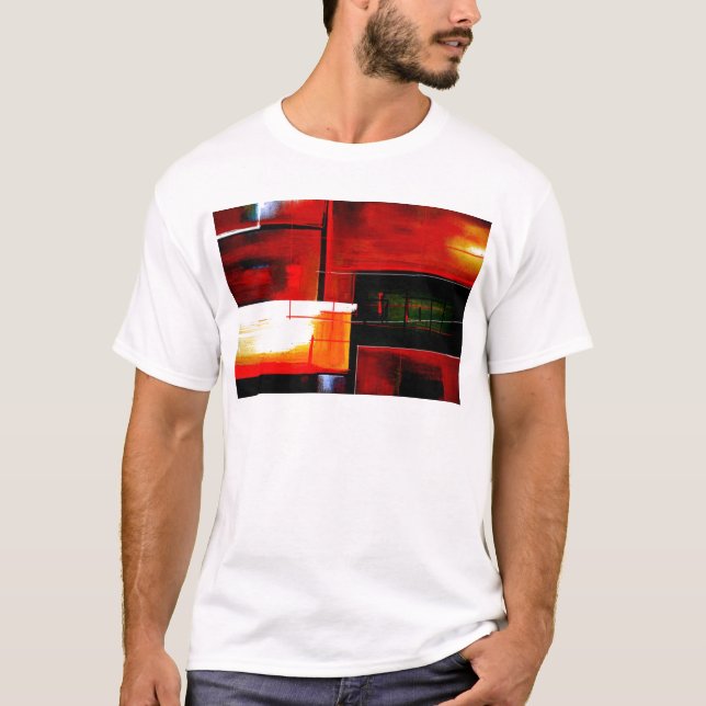 T-shirt Arte Abstrato original (Frente)