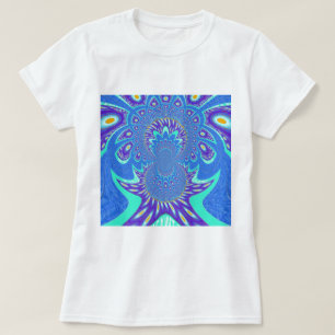 T-shirt Arte azul moderna