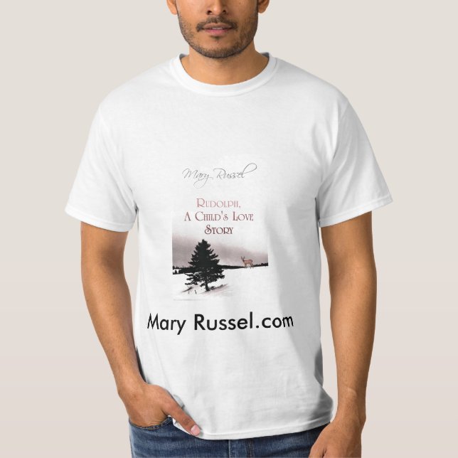 T-shirt Arte da capa do livro de Rudolph (Frente)