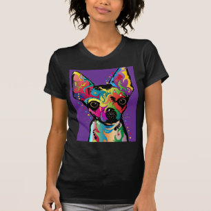 T-shirt Arte da chihuahua
