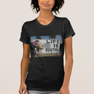 T-shirt Arte da rua de Billie Holiday