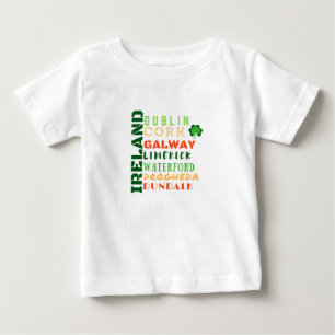 T-SHIRT ARTE DE METRÔ DA IRLANDA