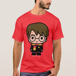 T-shirt Arte de Personagem de Desenho do Harry Potter