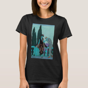T-shirt Arte Deco Antiga La Villa d'Este por George Barbie