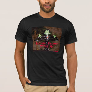 T-shirt Arte do balão de Dracula - pessoas normais da