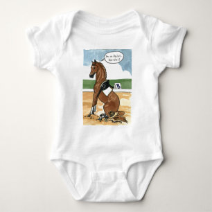 T-shirt Arte do cavalo NO BOCADO agora que