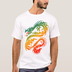 T-shirt Arte do dragão
