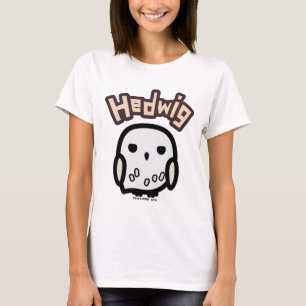 T-shirt Arte do Personagem de Desenho Hedwig