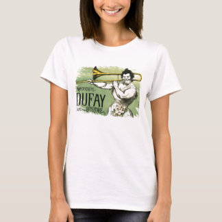 T-shirt Arte do poster de Nouveau da arte do vintage