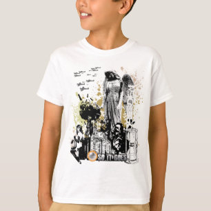 T-shirt Arte do vetor do matadouro cinco
