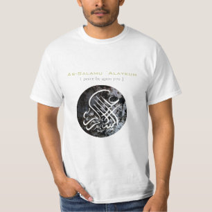 T-shirt Arte Islâmica - As-Salamu `Alaykum