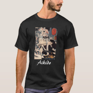 T-shirt Arte marcial do japonês do Aikido
