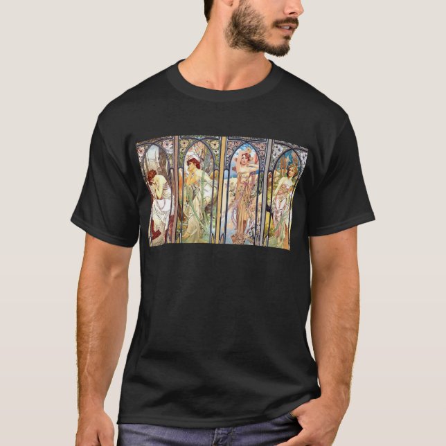 T-shirt Arte Nouveau Windows (Frente)