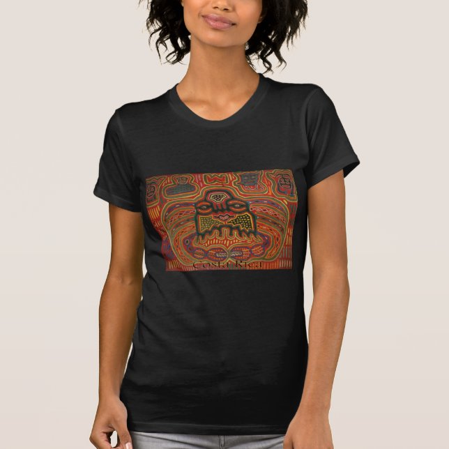 T-shirt Arte popular Costa Rica (Frente)