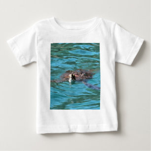 T-shirt Arte sobre a vida selvagem de tartarugas marinhas