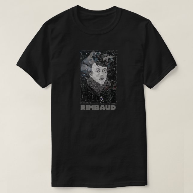 T-shirt Arthur Rimbaud (Frente do Design)