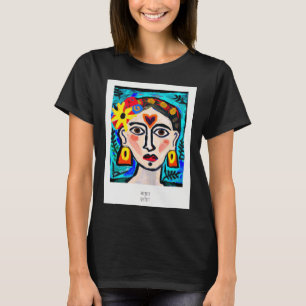 T-Shirt Artista abstrato