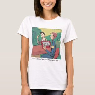 T-shirt Artista de Desenho de Crimes da Polícia Engraçado