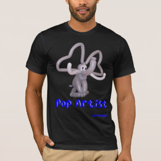 T-shirt Artista de pop - elefante do balão