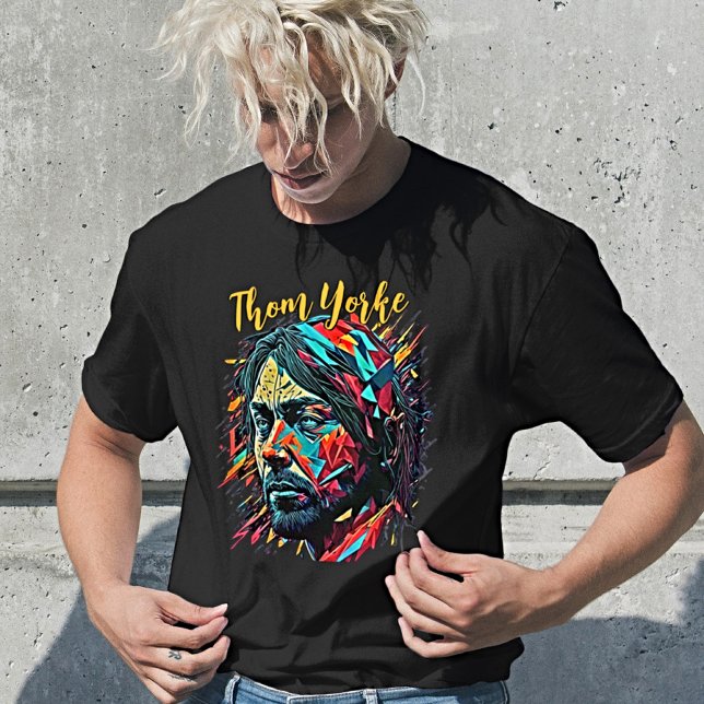 T-shirt artística do Thom Yorke (Criador carregado)