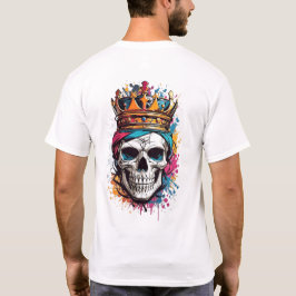 T-shirt artística em negrito