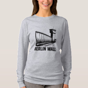 T-Shirt Artístico do Muro de Berlim - Símbolo da L