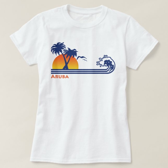 T-shirt Aruba (Frente do Design)