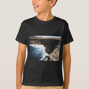 T-shirt Aruba Oceano Batendo Nas Rochas