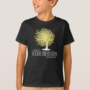 T-shirt Árvore da prevenção do suicídio