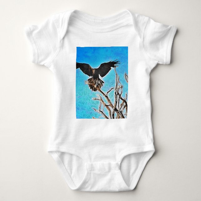 T-shirt Árvore de corvo (Frente)