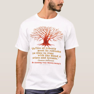 T-shirt Árvore de Jefferson da liberdade