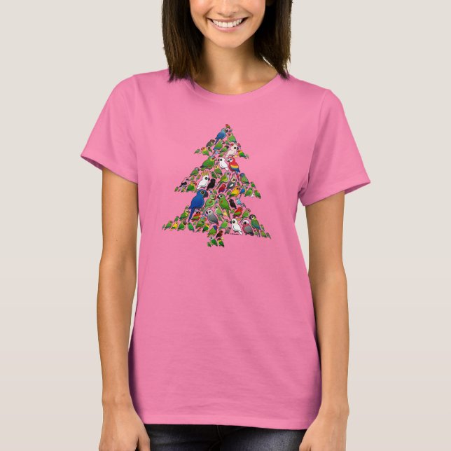 T-shirt Árvore de Natal de Cenoura (Frente)