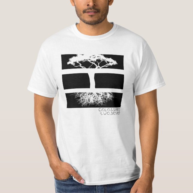 T-shirt Árvore enraizada (Frente)